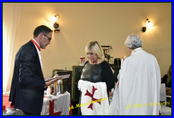 Cavalieri Templari: investiture della Commanderia “Nostra signora di Sion”
